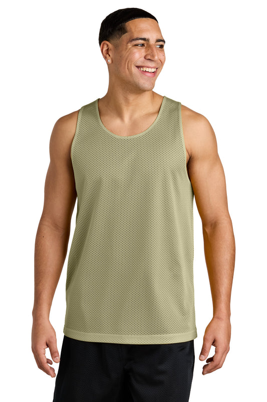 Sport-Tek PosiCharge Reversible Mesh Tank ST5000 Vegas Gold/ Black