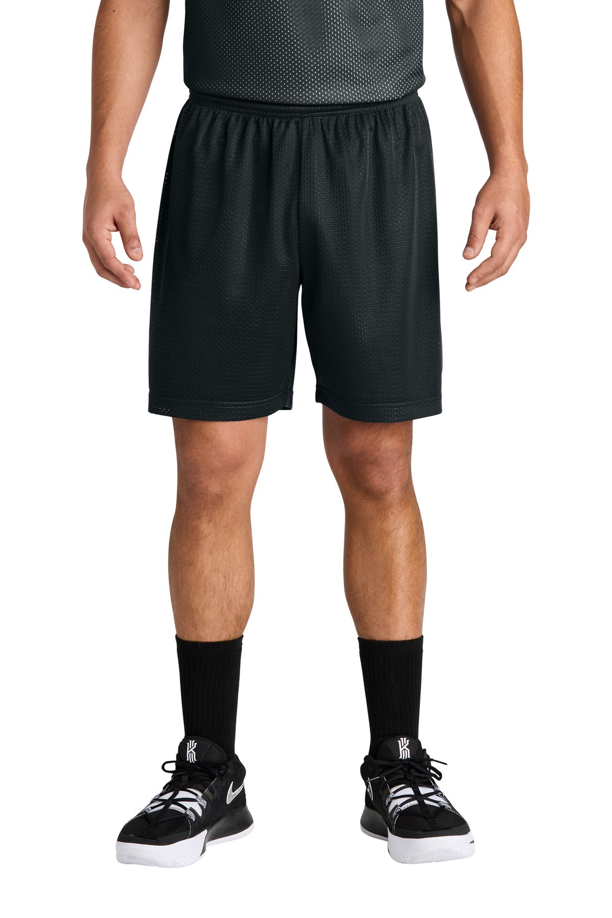 Sport-Tek PosiCharge Mesh 7 Short ST5100 Black