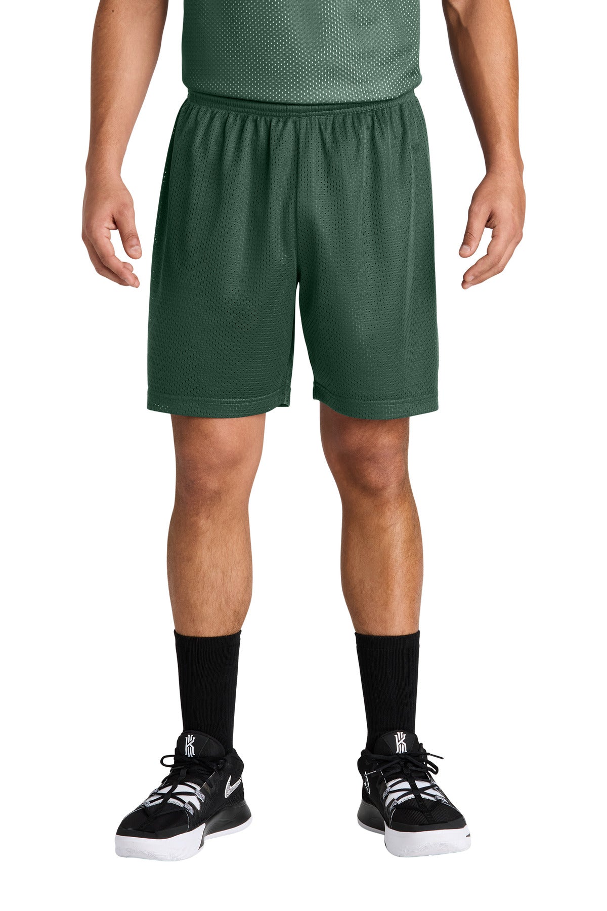 Sport-Tek PosiCharge Mesh 7 Short ST5100 Forest Green