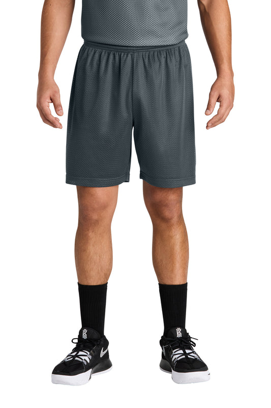 Sport-Tek PosiCharge Mesh 7 Short ST5100 Iron Grey