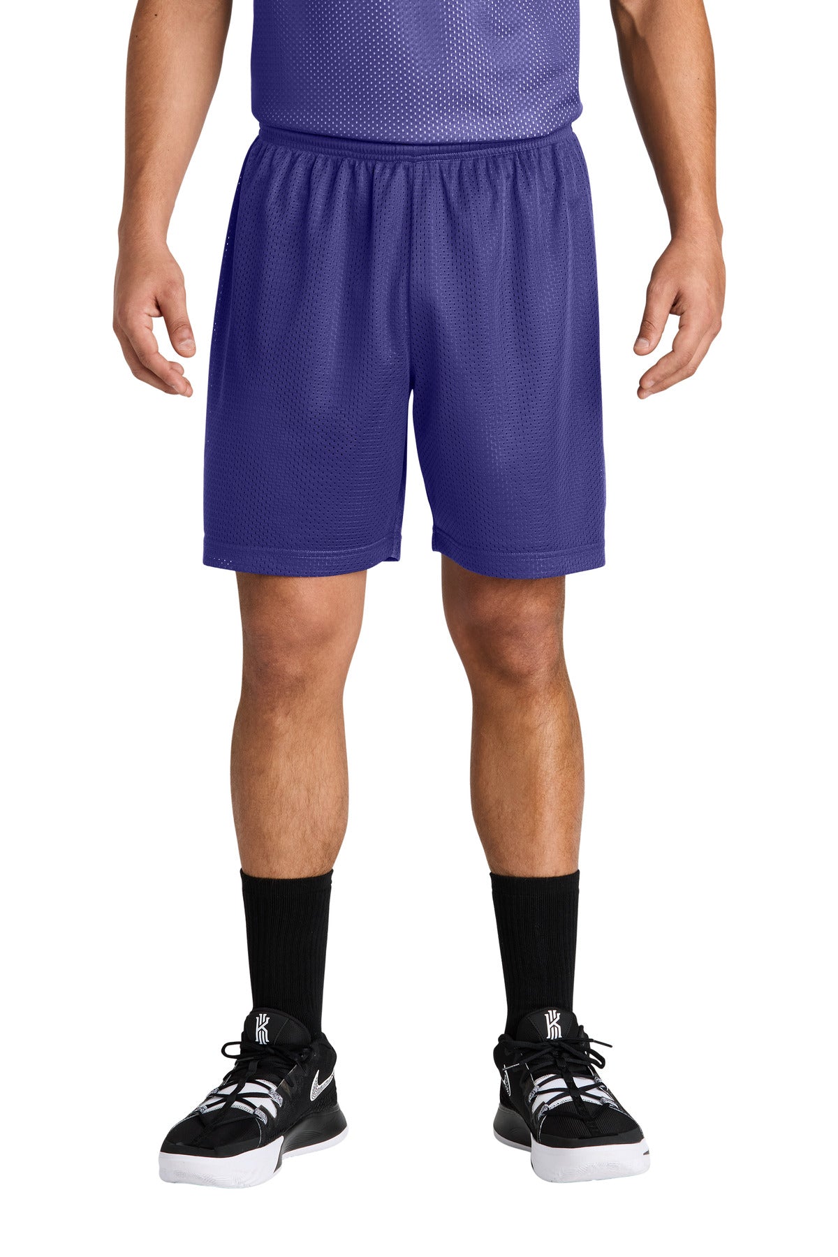 Sport-Tek PosiCharge Mesh 7 Short ST5100 Purple