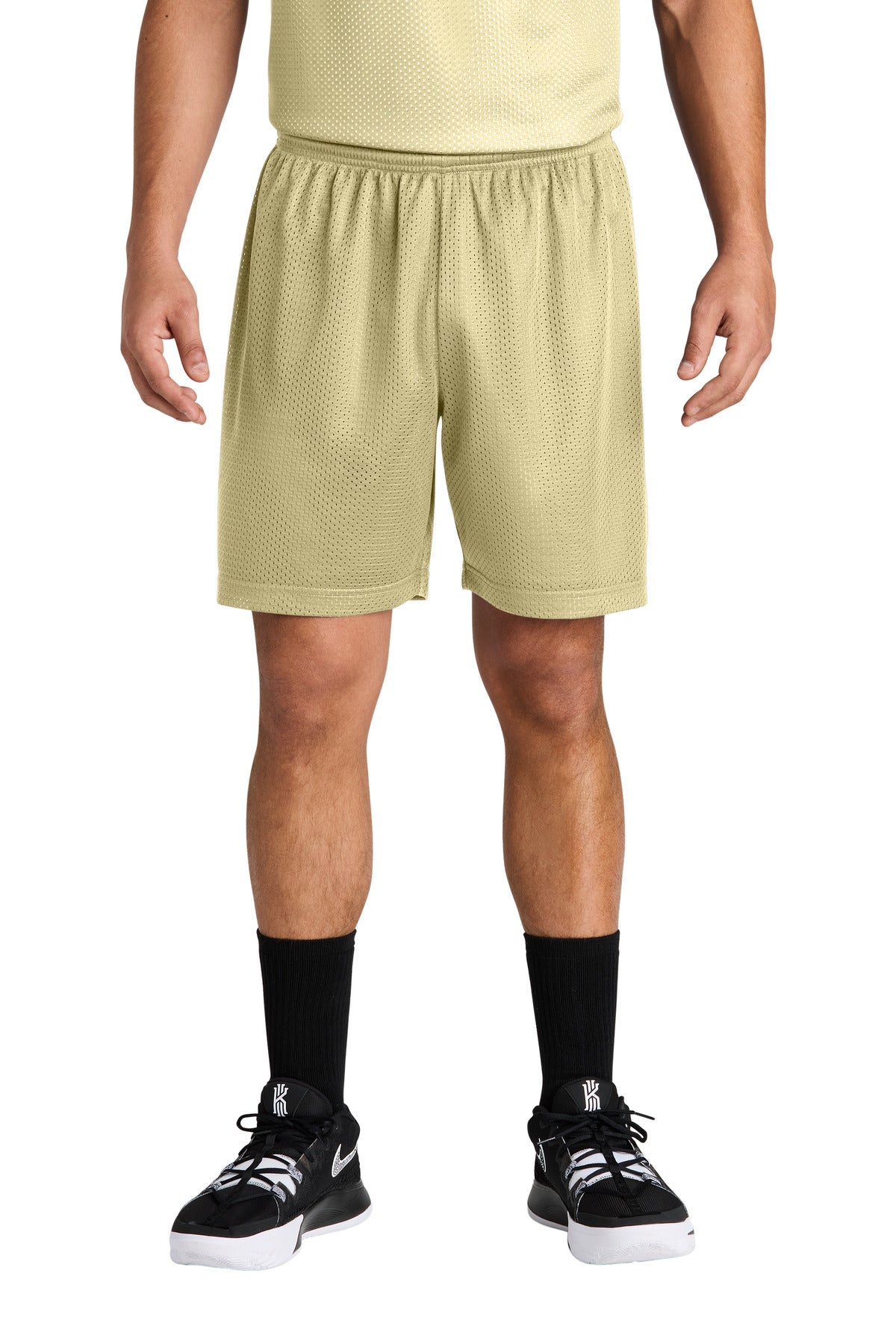 Sport-Tek PosiCharge Mesh 7 Short ST5100 Vegas Gold