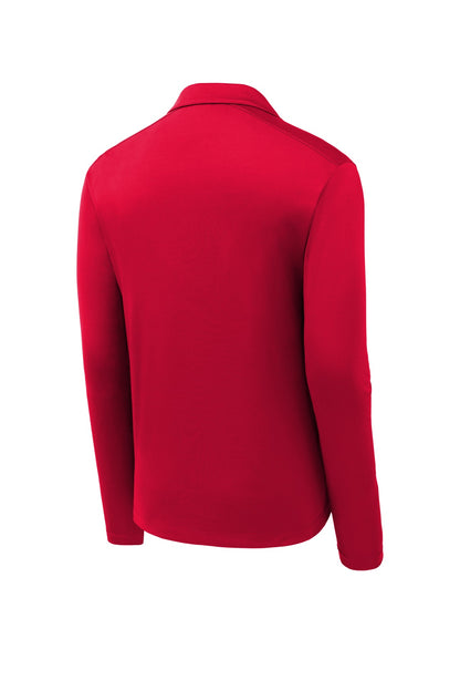 Sport-Tek   Posi-UV  Pro Long Sleeve Polo. ST520LS True Red