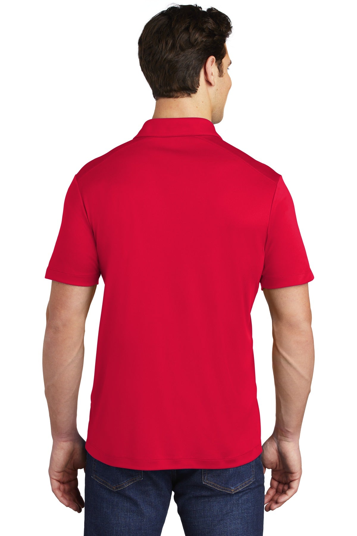 Sport-Tek   Posi-UV  Pro Polo. ST520 True Red