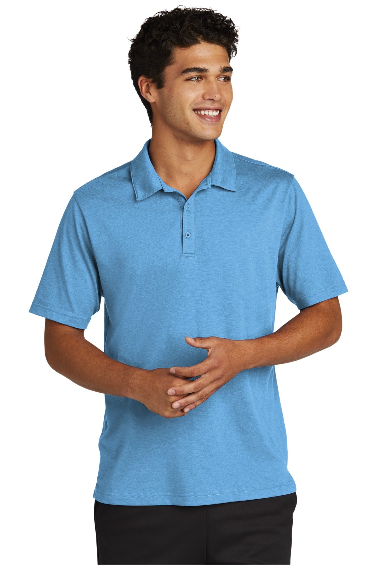 Sport-Tek  PosiCharge  Strive Polo ST530 Carolina Blue