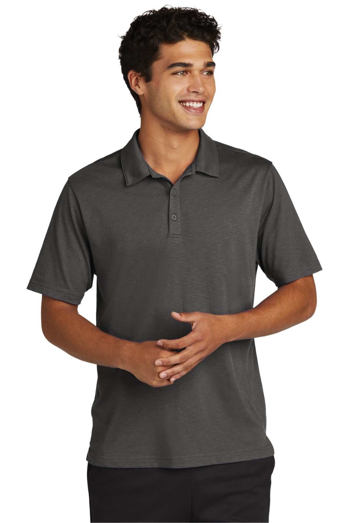 Sport-Tek  PosiCharge  Strive Polo ST530 Graphite