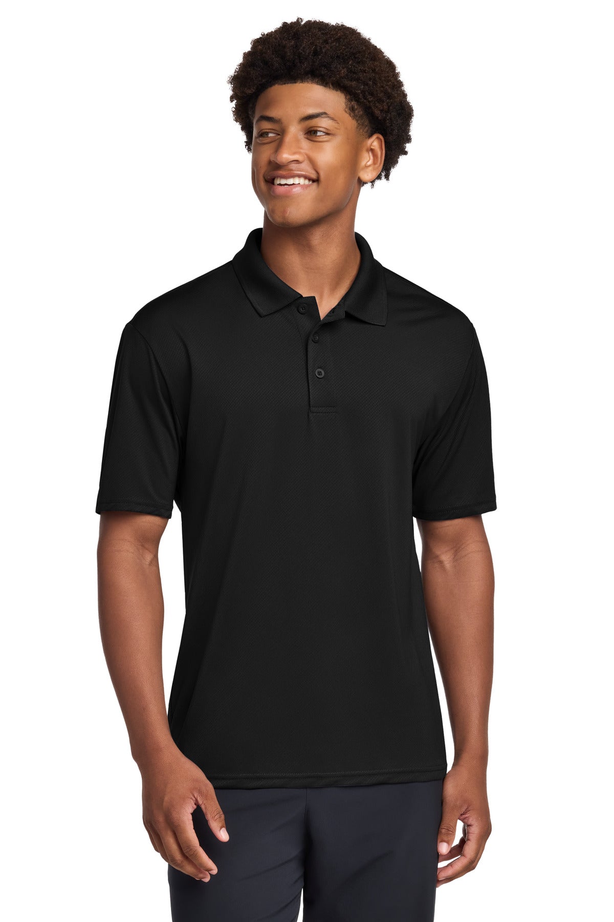 Sport-Tek Sideline Polo ST535 Black
