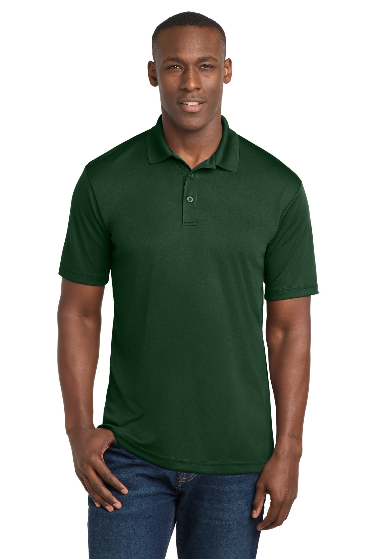 Sport-Tek PosiCharge Competitor Polo ST550 Forest Green