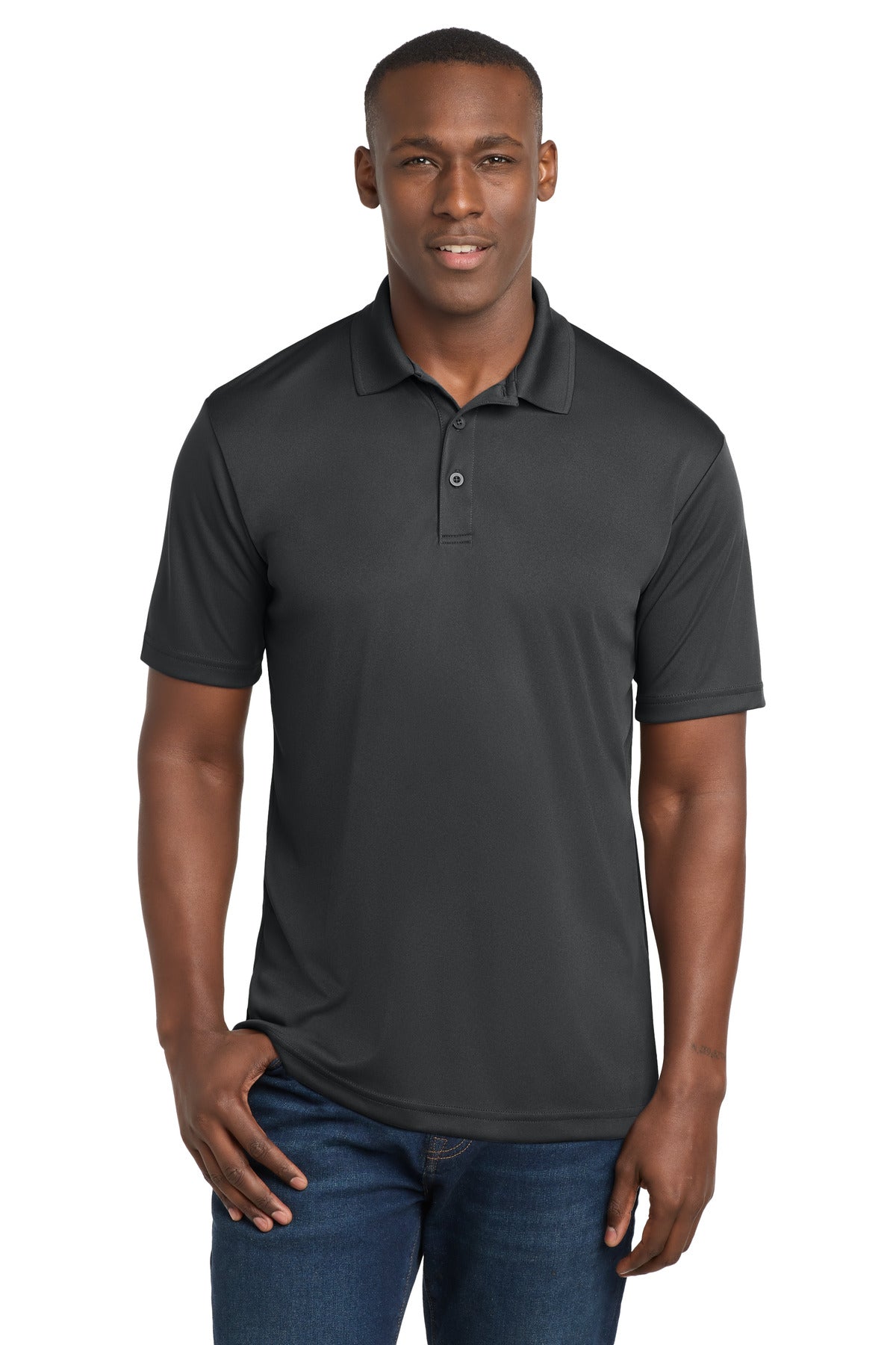 Sport-Tek PosiCharge Competitor Polo ST550 Iron Grey
