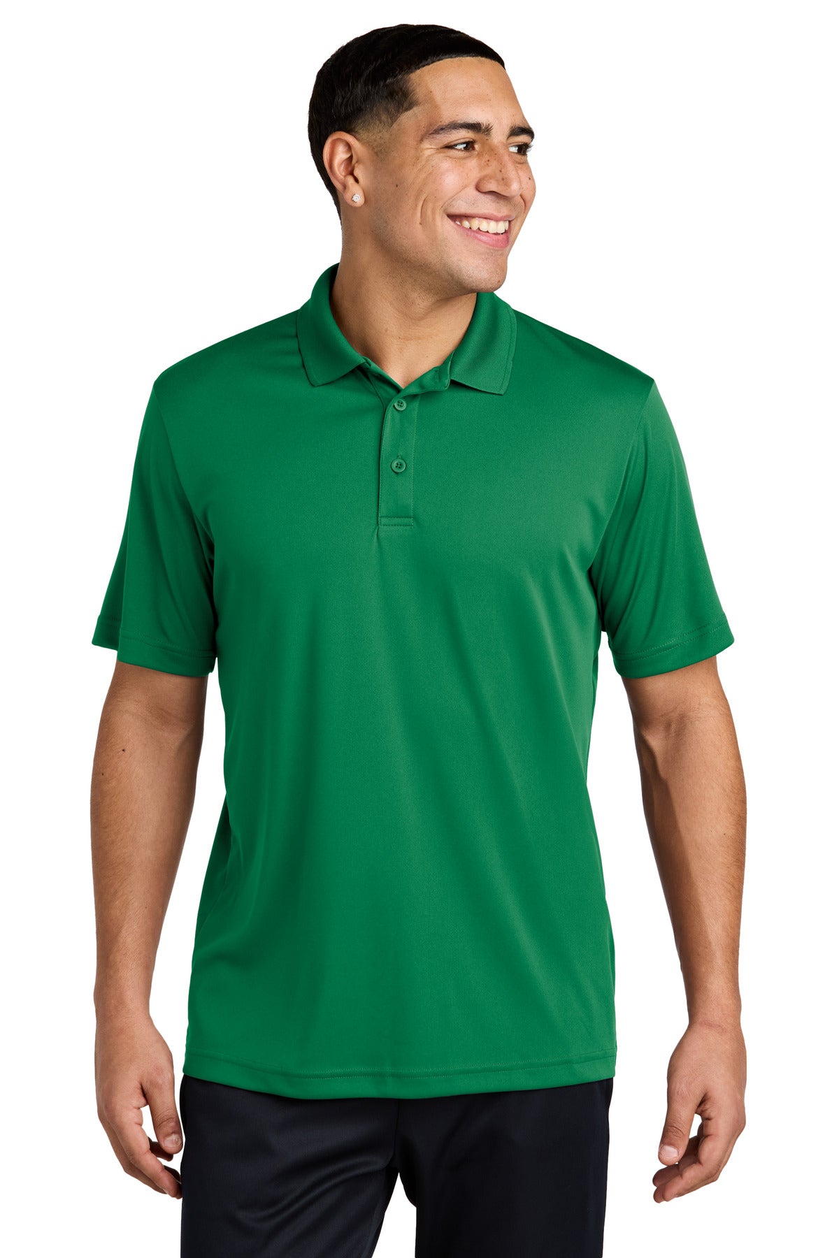 Sport-Tek  PosiCharge  Competitor  Polo. ST550 Kelly Green