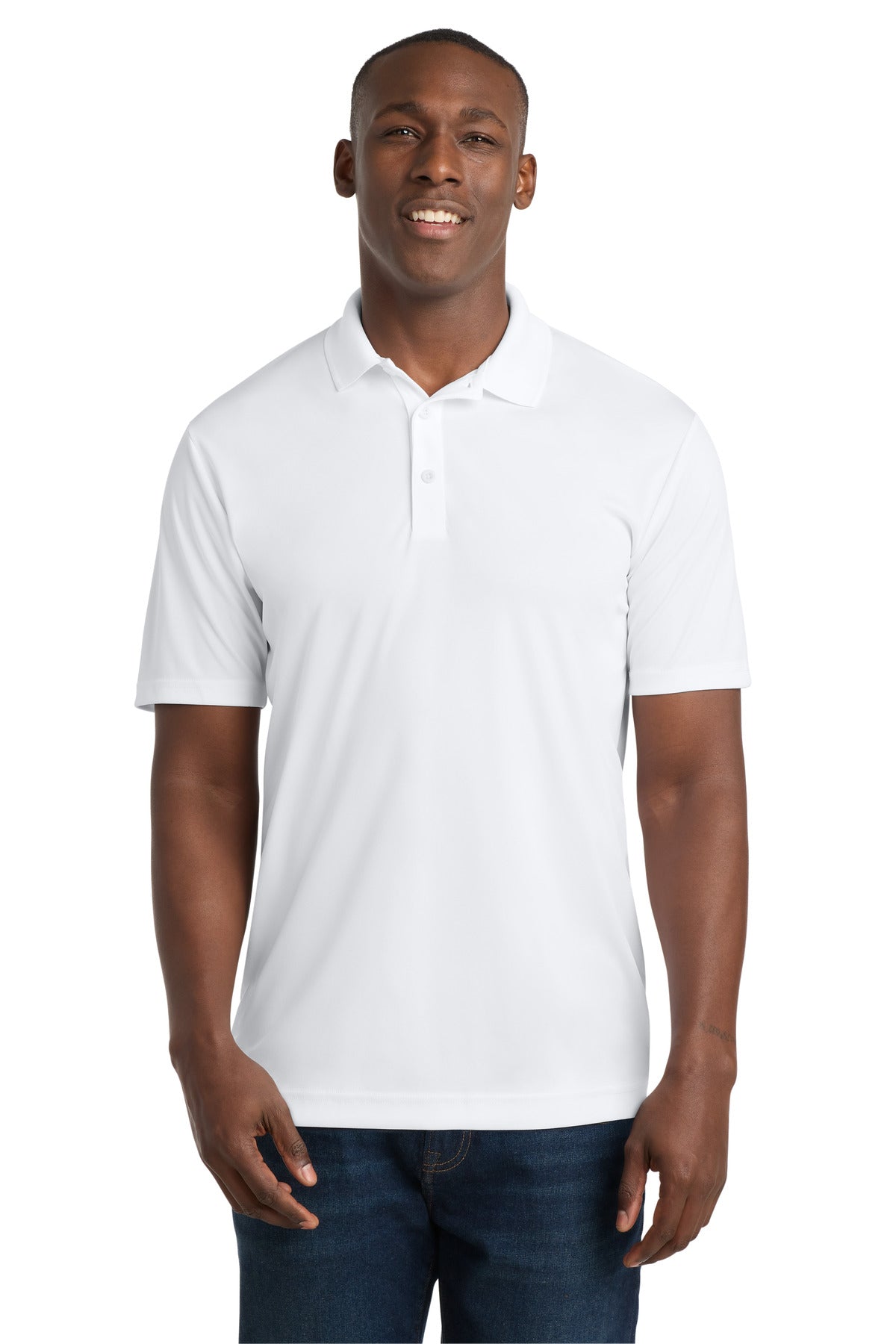 Sport-Tek PosiCharge Competitor Polo ST550 White