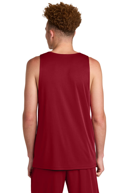 Sport-Tek PosiCharge Competitor Rev Tank ST551 Deep Red/ Black