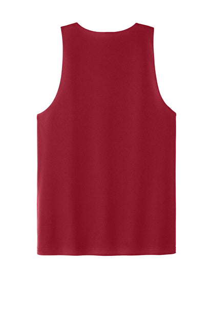 Sport-Tek PosiCharge Competitor Rev Tank ST551 Deep Red/ White