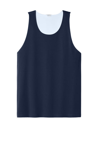 Sport-Tek PosiCharge Competitor Rev Tank ST551 True Navy/ White