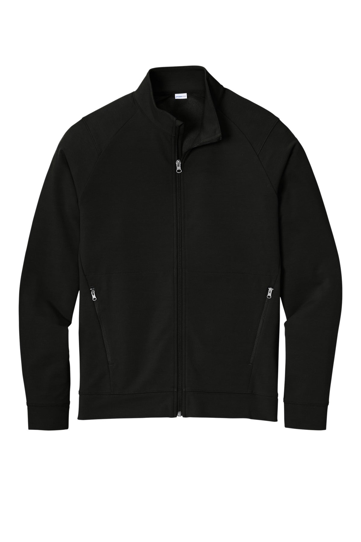 Sport-Tek Sport-Wick Flex Fleece Full-Zip. ST560 Black