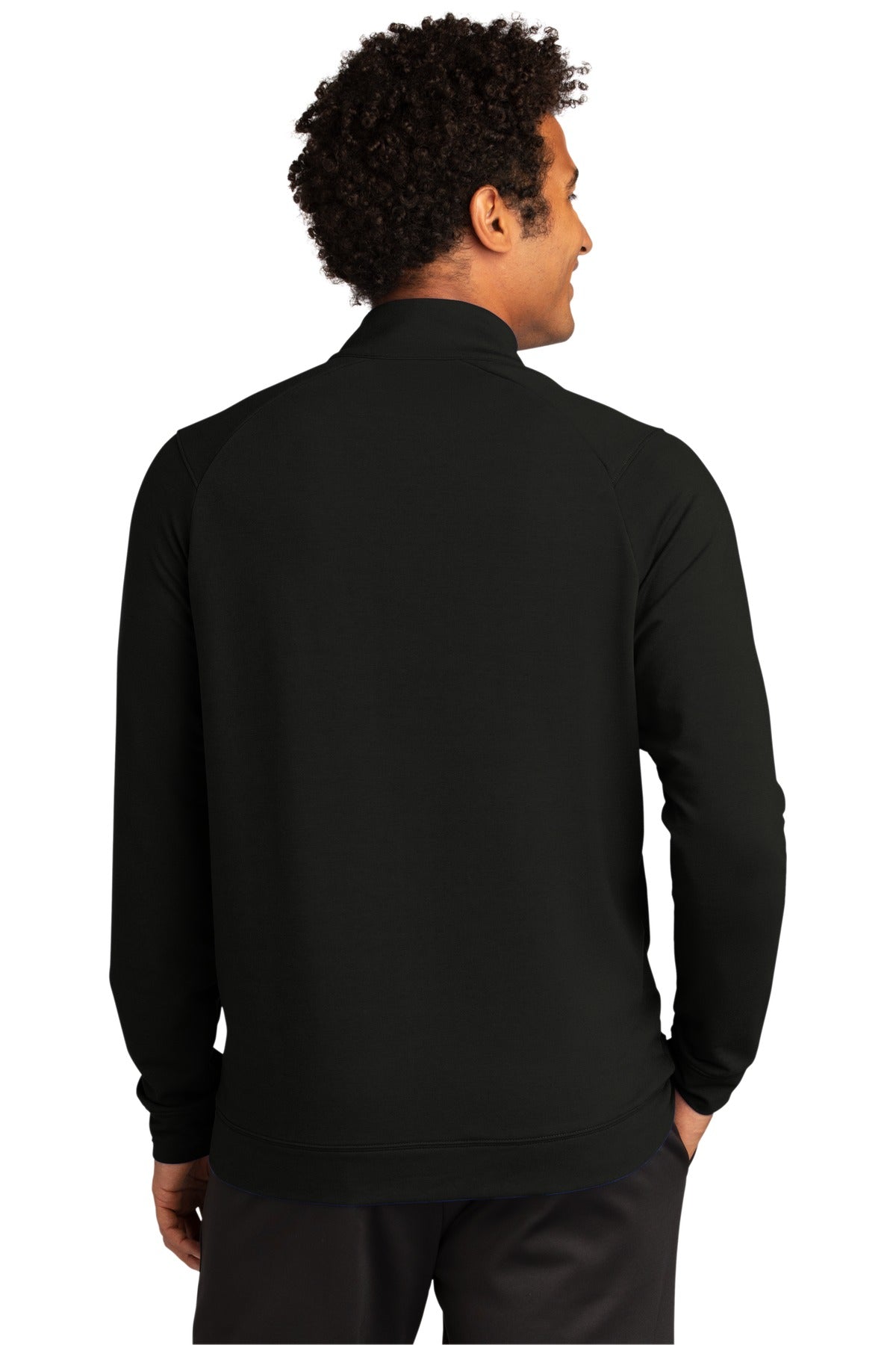 Sport-Tek Sport-Wick Flex Fleece Full-Zip. ST560 Black