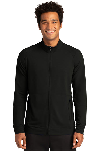 Sport-Tek Sport-Wick Flex Fleece Full-Zip. ST560 Black