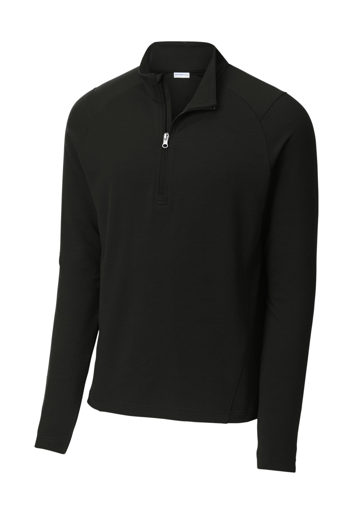 Sport-Tek Sport-Wick Flex Fleece 1/4-Zip. ST561 Black