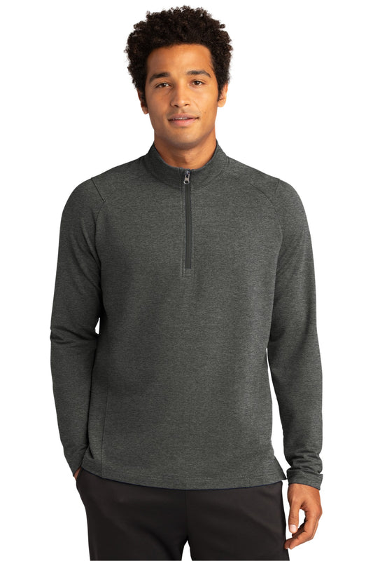 Sport-Tek Sport-Wick Flex Fleece 1/4-Zip. ST561 Dark Grey Heather