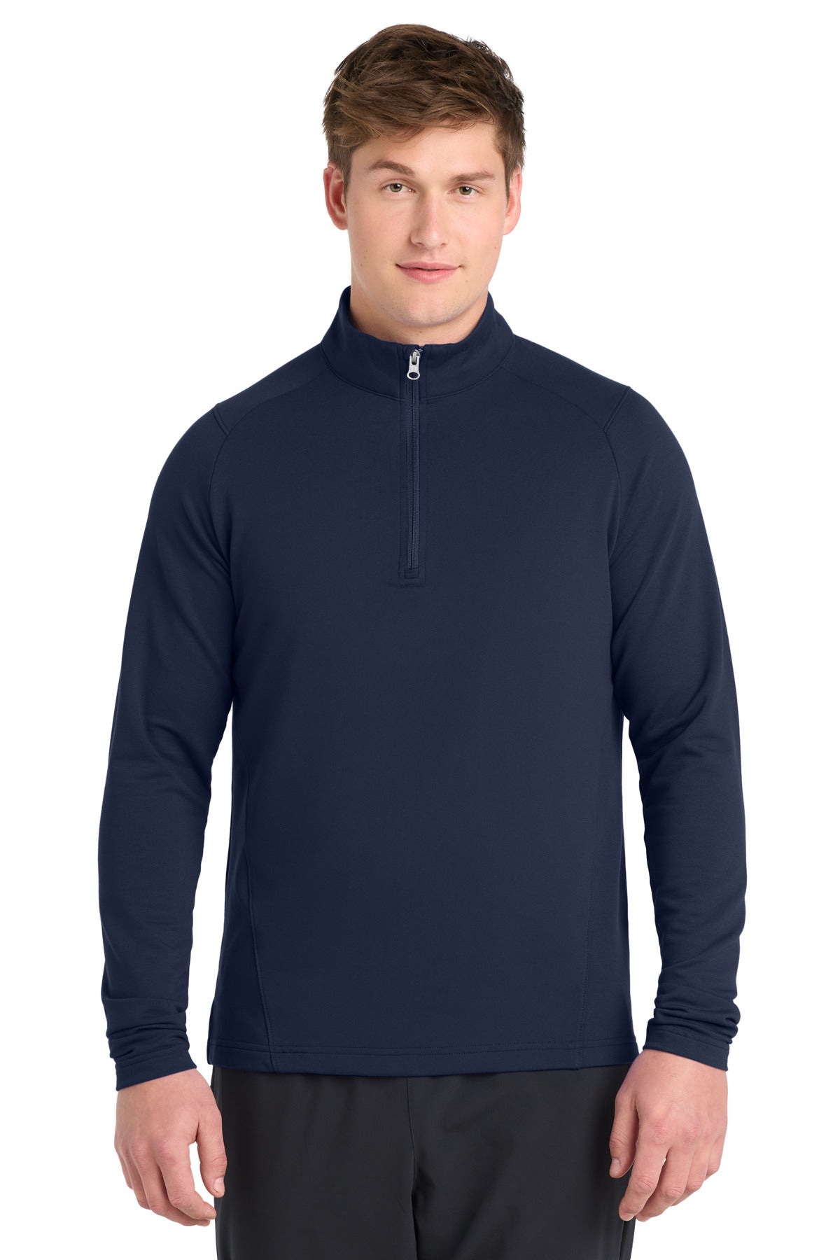 Sport-Tek Sport-Wick Flex Fleece 1/4-Zip ST561 True Navy