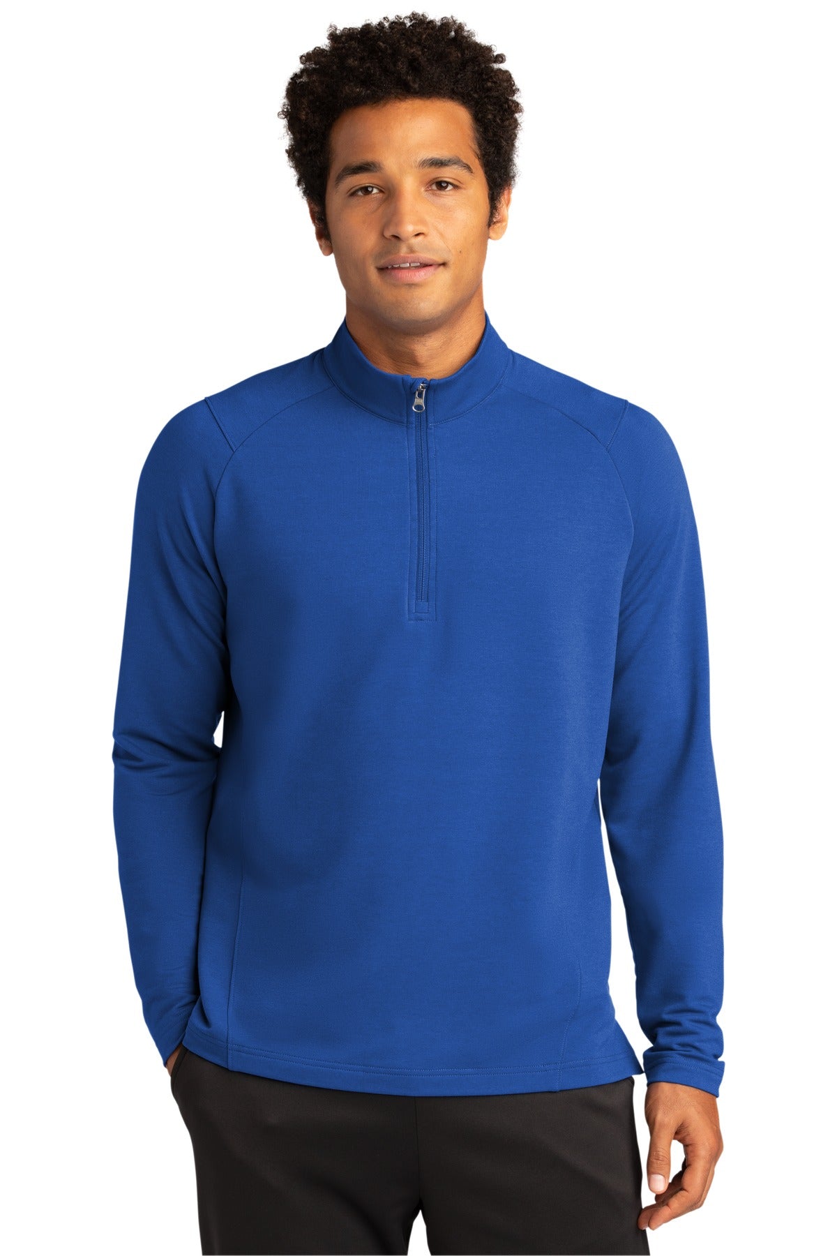 Sport-Tek Sport-Wick Flex Fleece 1/4-Zip. ST561 True Royal