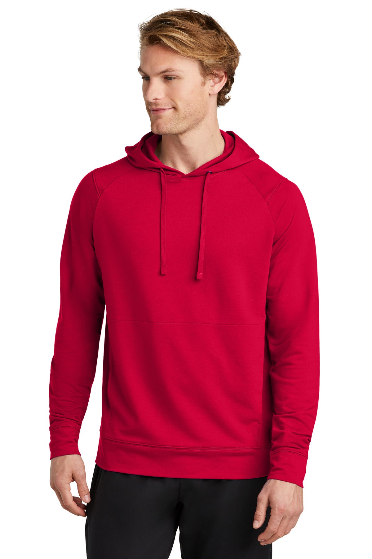 Sport-Tek Sport-Wick Flex Fleece Pullover Hoodie ST562 Deep Red