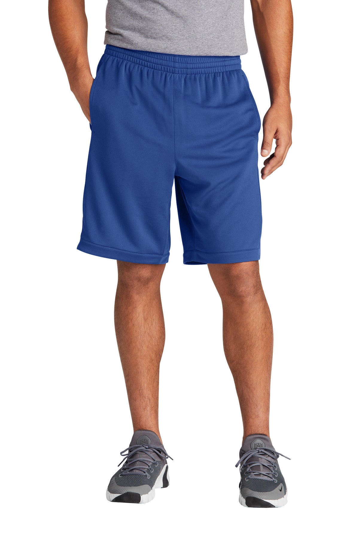 Sport-Tek PosiCharge Position Short with Pockets ST575 True Royal