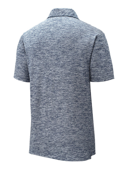 Sport-Tek  PosiCharge  Electric Heather Polo. ST590 True Navy Electric