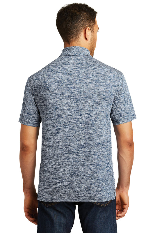 Sport-Tek  PosiCharge  Electric Heather Polo. ST590 True Navy Electric