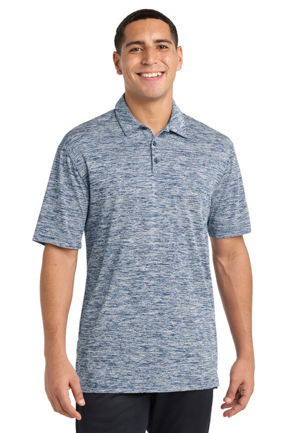 Sport-Tek PosiCharge Electric Heather Polo ST590