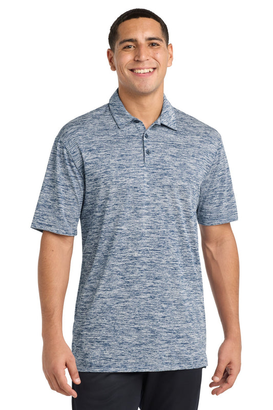 Sport-Tek PosiCharge Electric Heather Polo ST590
