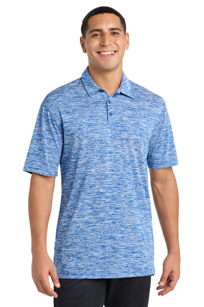 Sport-Tek PosiCharge Electric Heather Polo ST590