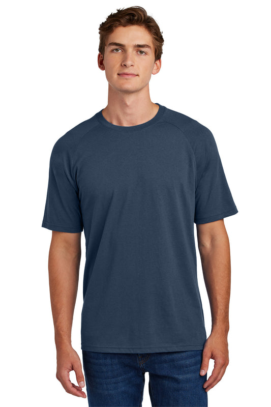 Sport-Tek Halftime Raglan Tee ST6040 True Navy