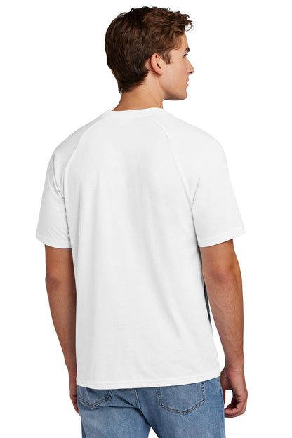 Sport-Tek Halftime Raglan Tee ST6040 White