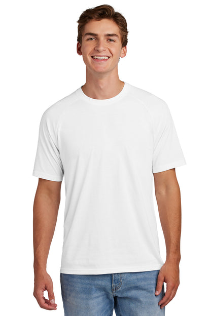 Sport-Tek Halftime Raglan Tee ST6040 White