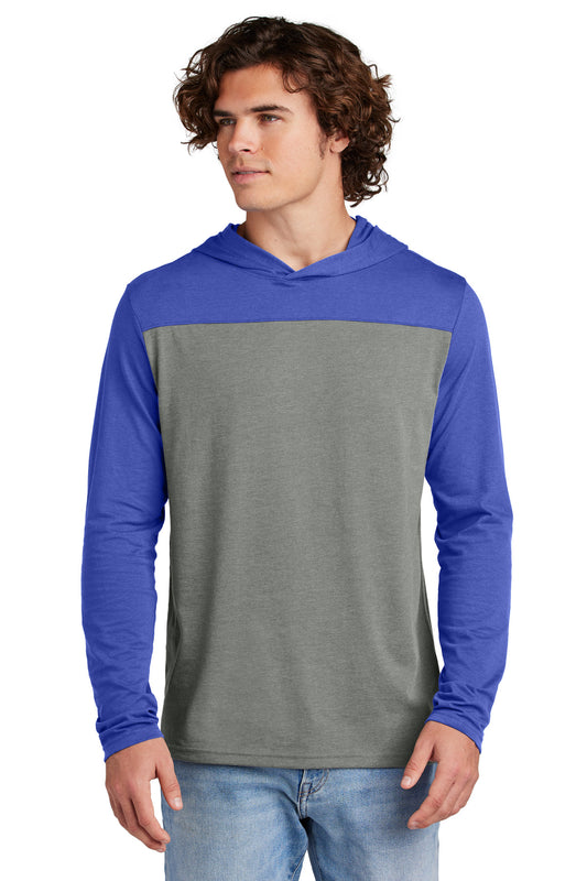 Sport-Tek Halftime Long Sleeve Hoodie ST6044 True Royal/ Vintage Heather