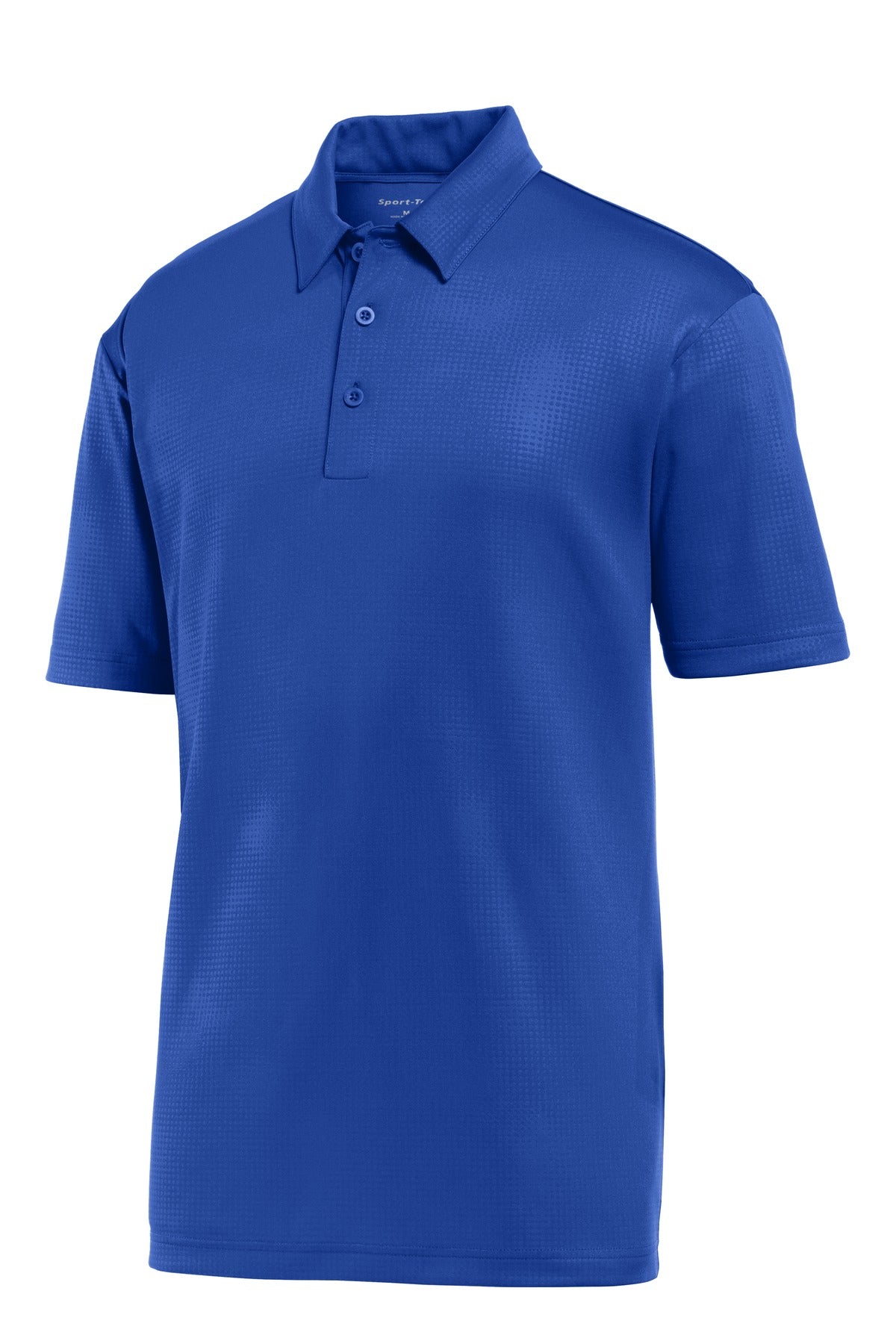 Sport-Tek Embossed PosiCharge Tough Polo. ST630 True Royal