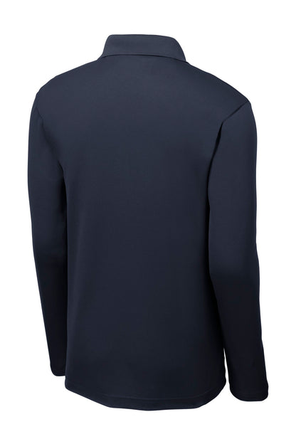 Sport-Tek  PosiCharge  RacerMesh  Long Sleeve Polo. ST640LS True Navy