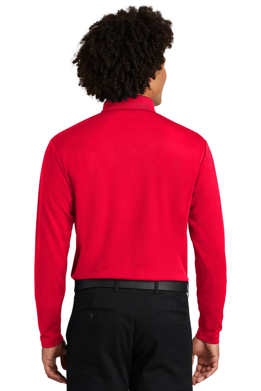 Sport-Tek  PosiCharge  RacerMesh  Long Sleeve Polo. ST640LS True Red