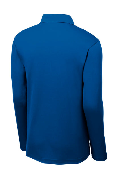 Sport-Tek  PosiCharge  RacerMesh  Long Sleeve Polo. ST640LS True Royal