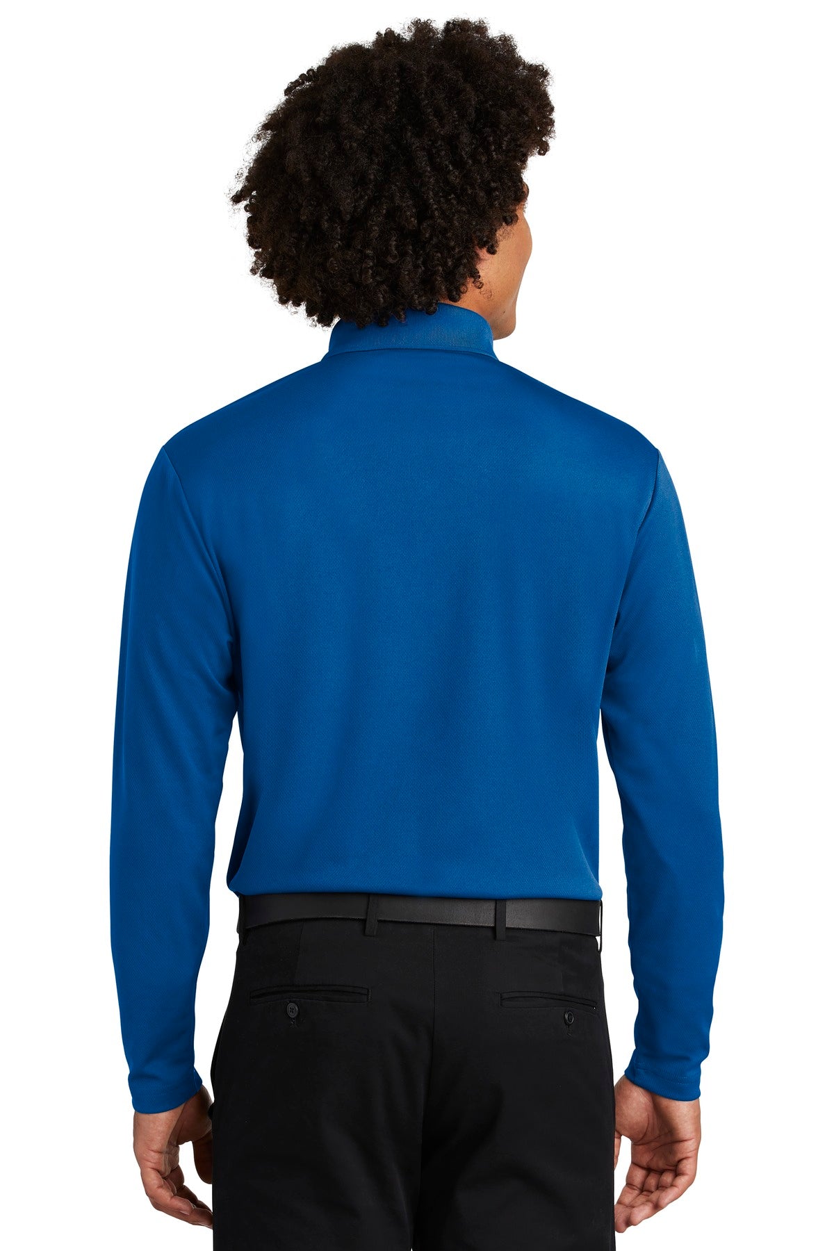 Sport-Tek  PosiCharge  RacerMesh  Long Sleeve Polo. ST640LS True Royal