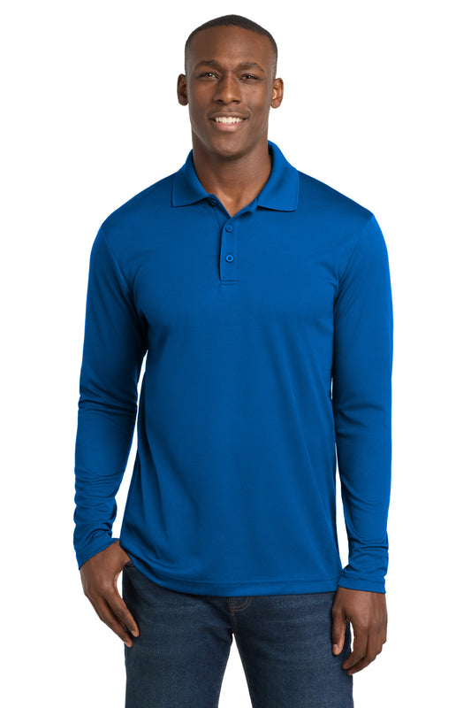 Sport-Tek PosiCharge RacerMesh Long Sleeve Polo ST640LS True Royal
