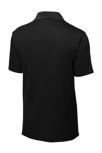 Sport-Tek  PosiCharge  RacerMesh  Pocket Polo. ST640P Black