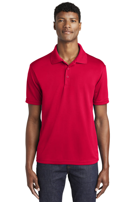 Sport-Tek PosiCharge RacerMesh Polo. ST640 Deep Red