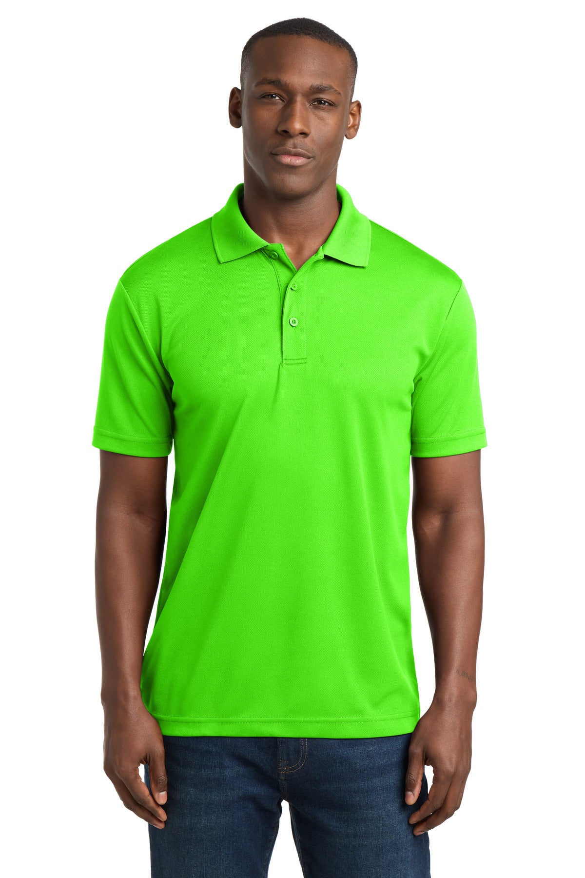 Sport-Tek PosiCharge RacerMesh Polo ST640 Neon Green