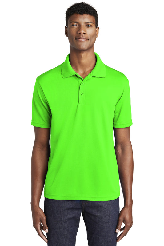 Sport-Tek PosiCharge RacerMesh Polo. ST640 Neon Green