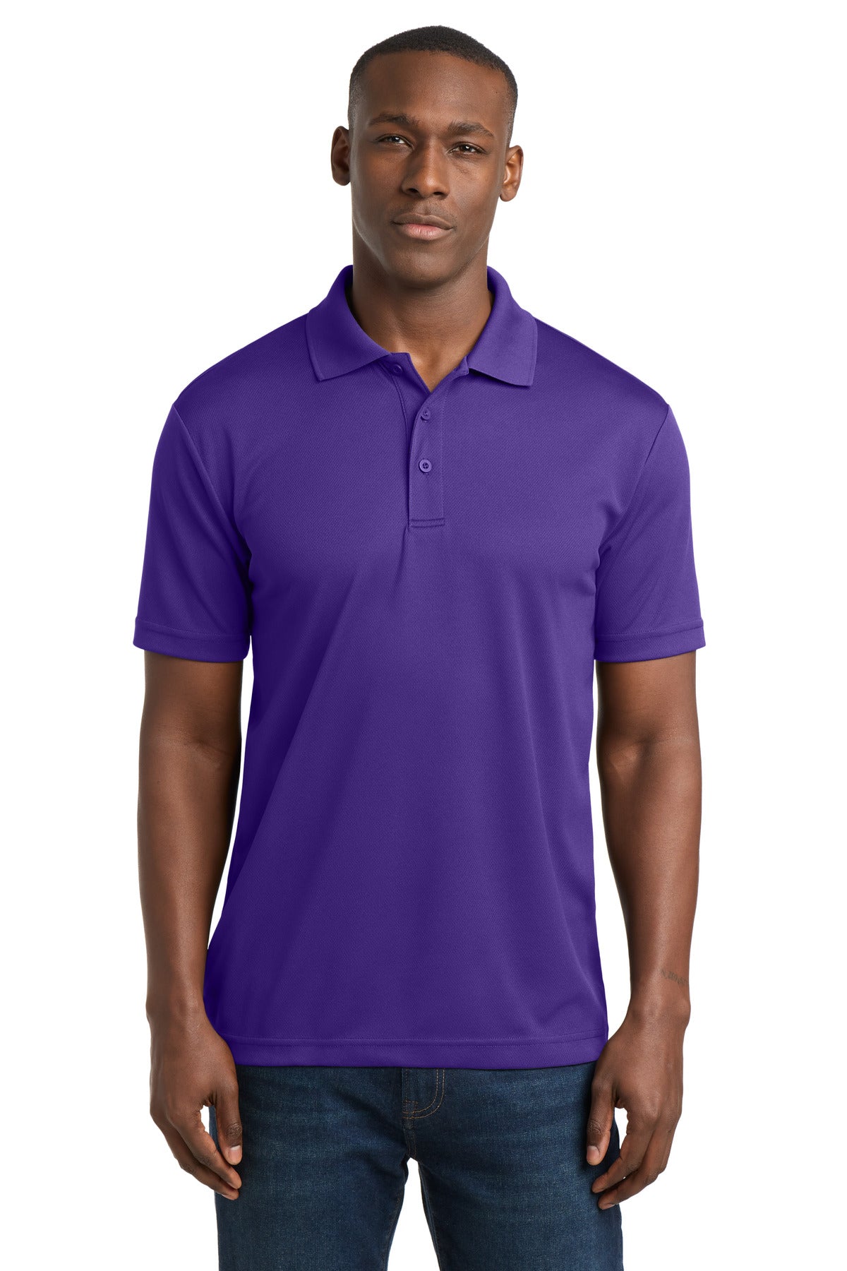 Sport-Tek PosiCharge RacerMesh Polo ST640 Purple