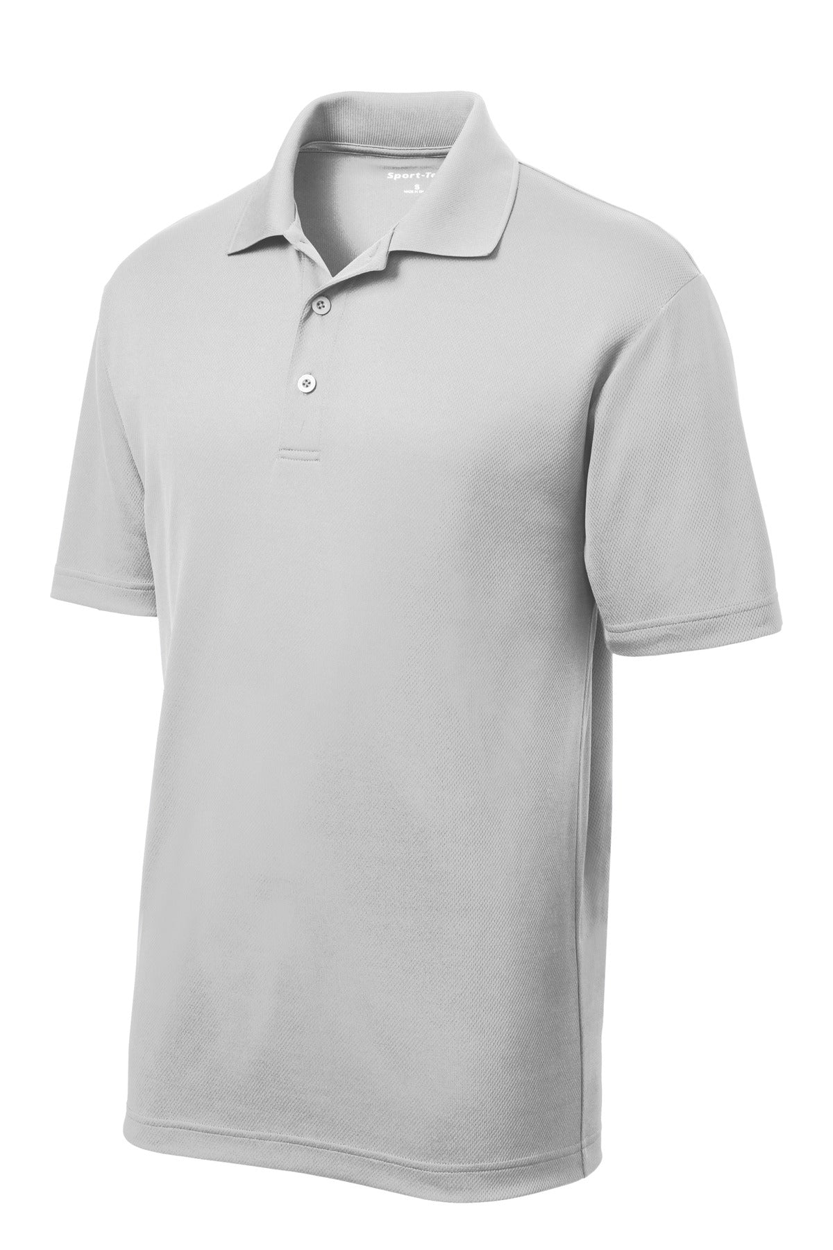 Sport-Tek PosiCharge RacerMesh Polo. ST640 Silver