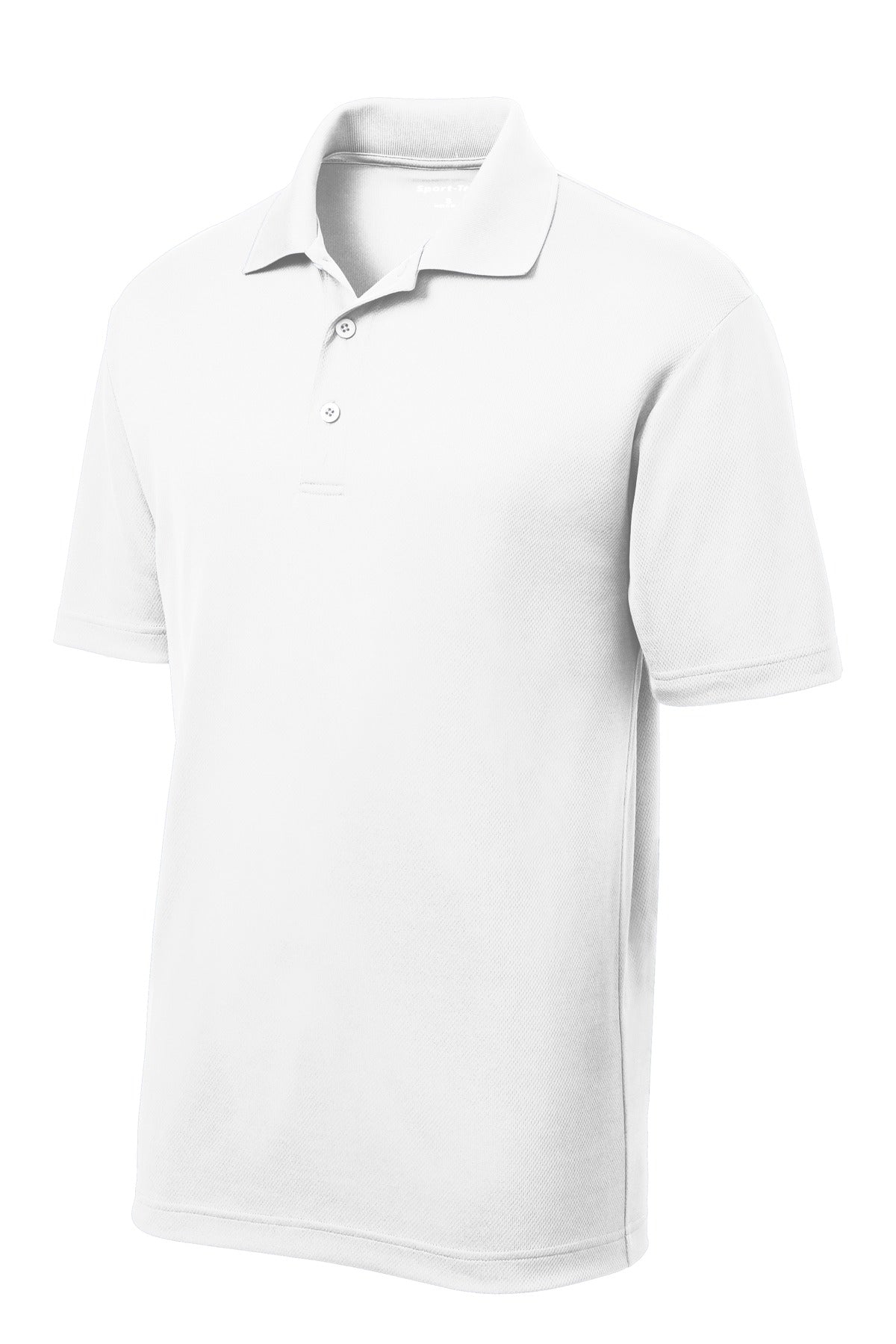 Sport-Tek PosiCharge RacerMesh Polo. ST640 White