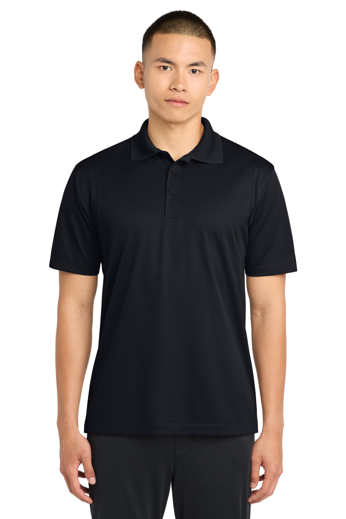 Sport-Tek Micropique Sport-Wick Polo ST650 Black